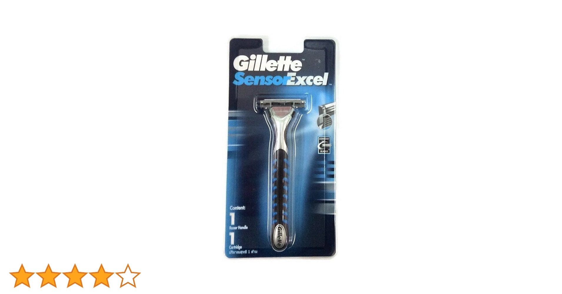 Amazon.co.jp: ジレット センサーエクセルホルダー 替刃1個付 [並行